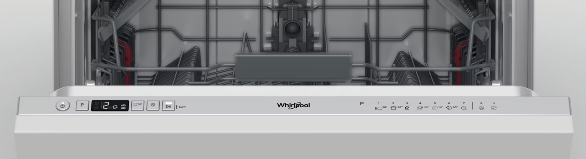 WHIRLPOOL vaatwasser volledig integreerbaar - W3ID534SS