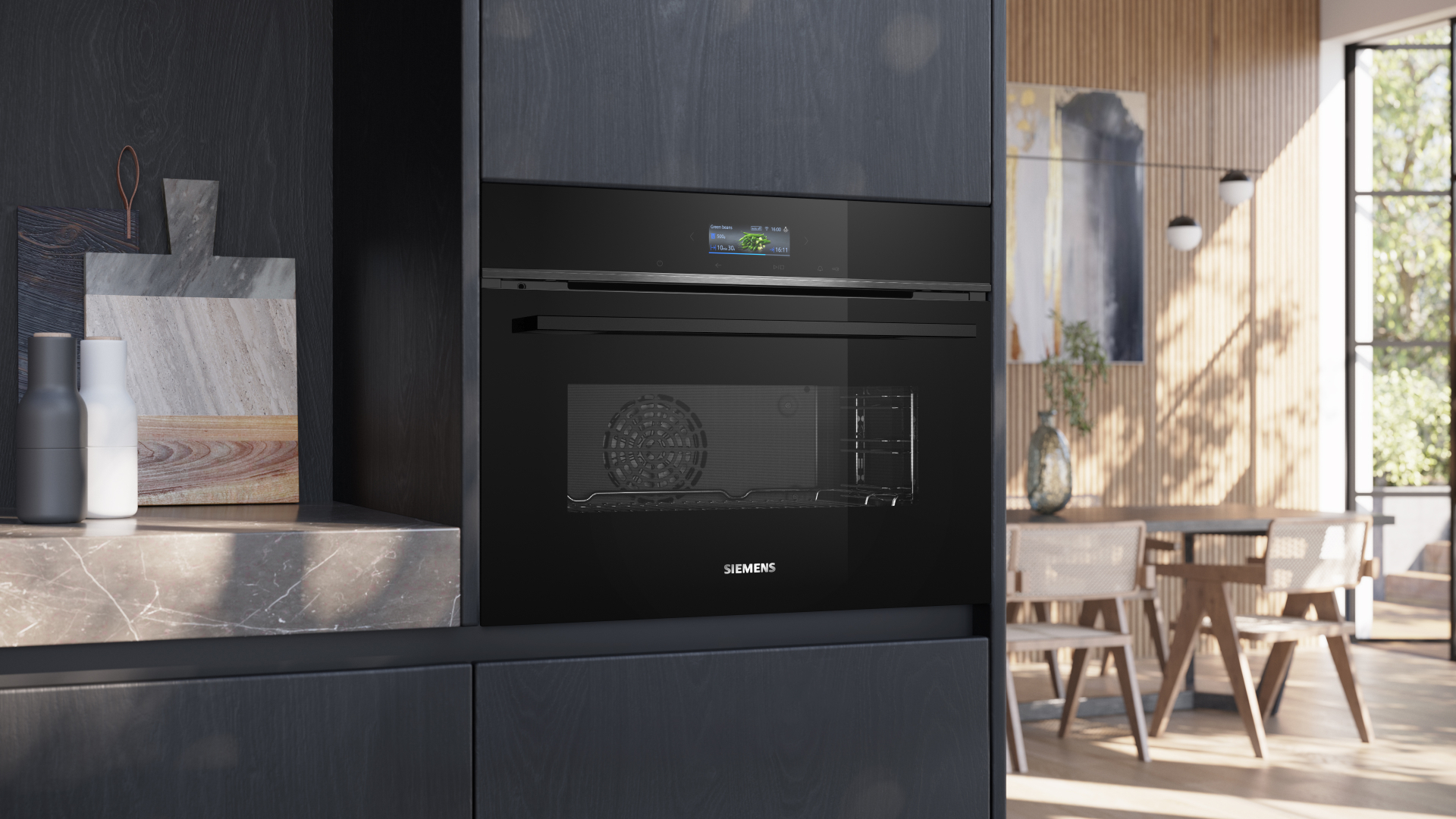 SIEMENS IQ700 multifunctionele oven - 45cm - CB734G1B1