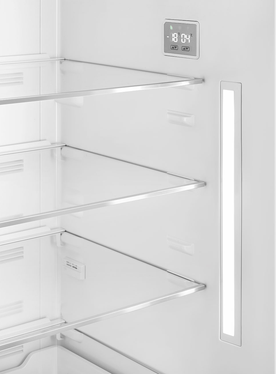SMEG vrijstaande koel-/vriescombinatie - 205cm - FAB38RRD6