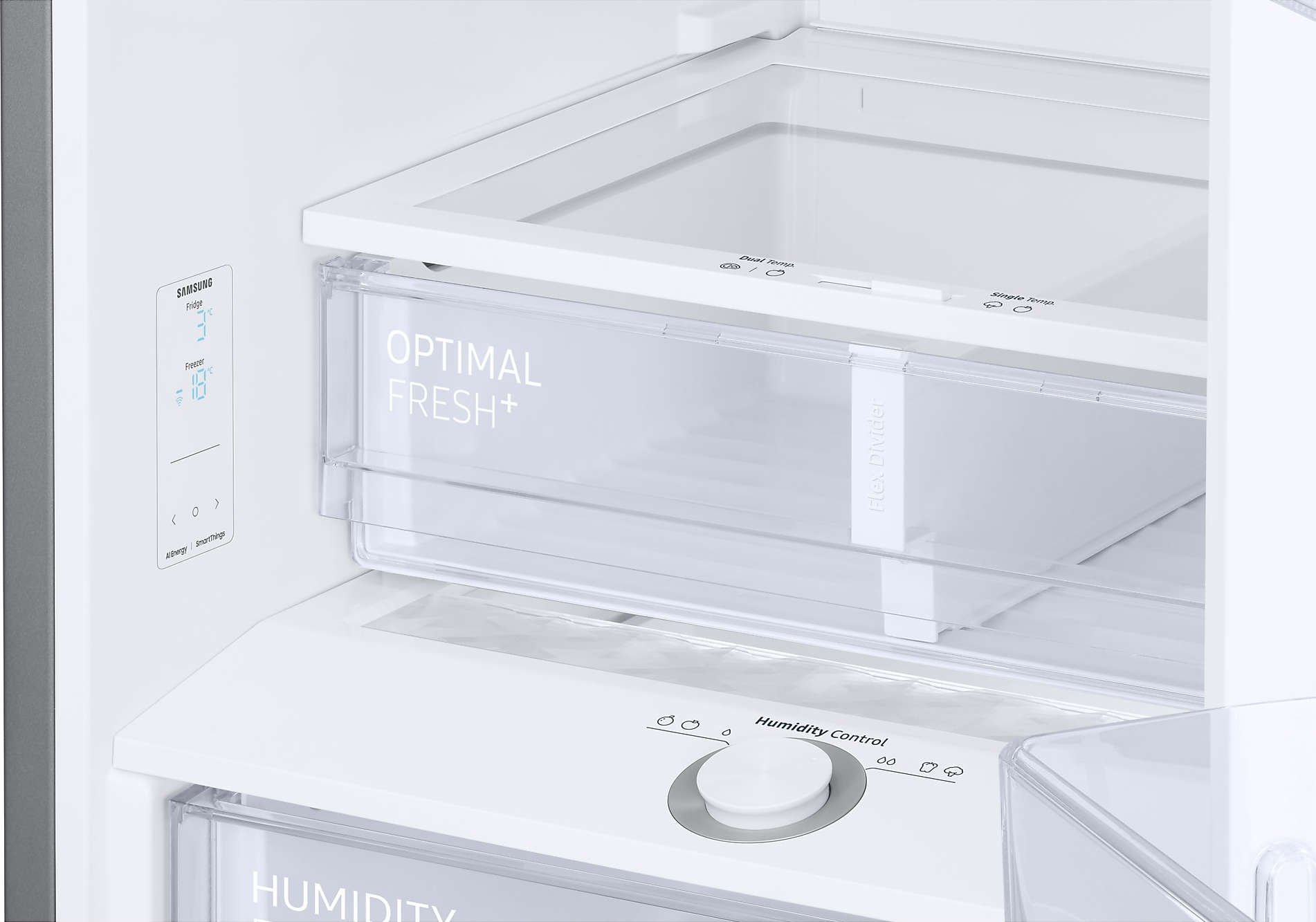 SAMSUNG vrijstaande koel-/vriescombinatie - 203cm - RB38C603CS9/EF