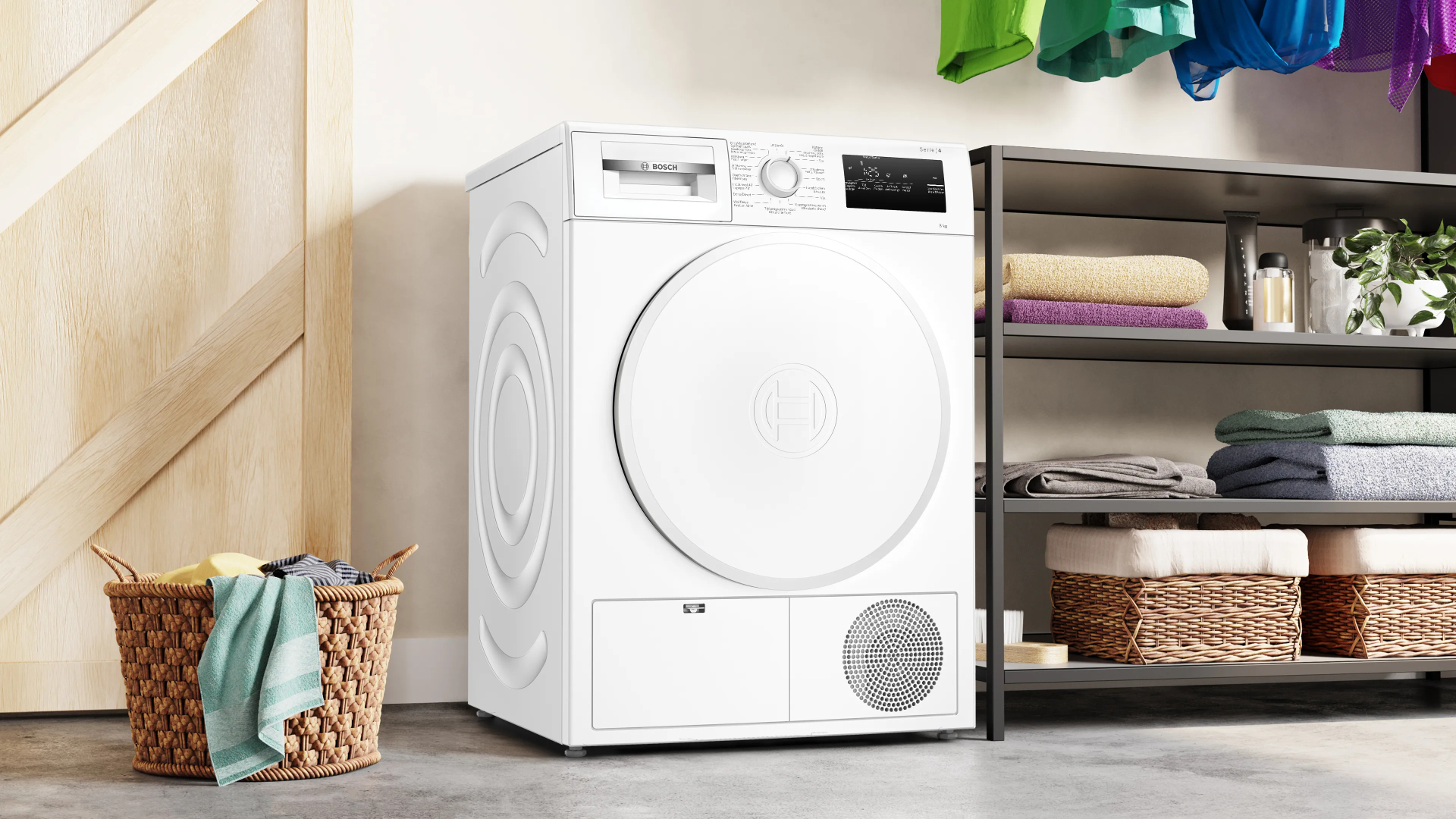 BOSCH SERIE 8 Droogkast 8 kg - WTH8300AFG
