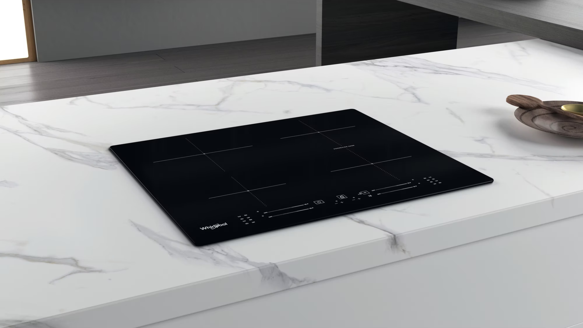WHIRLPOOL inductiekookplaat - 59cm - WBS2560NE
