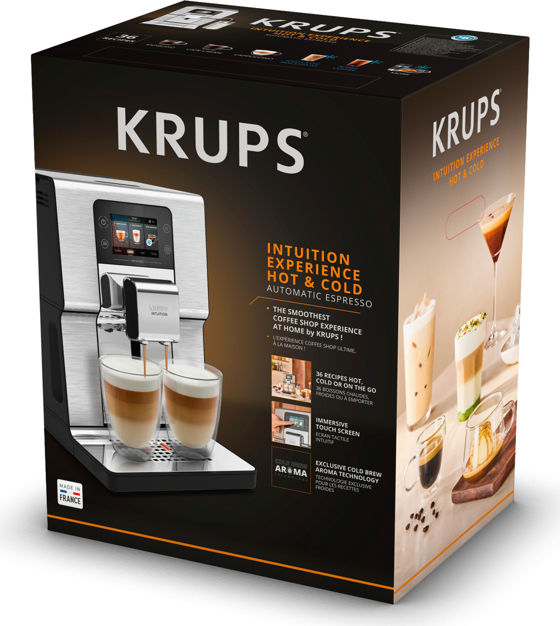 KRUPS Espressomachine zilver vol-automatisch - EA879EE0