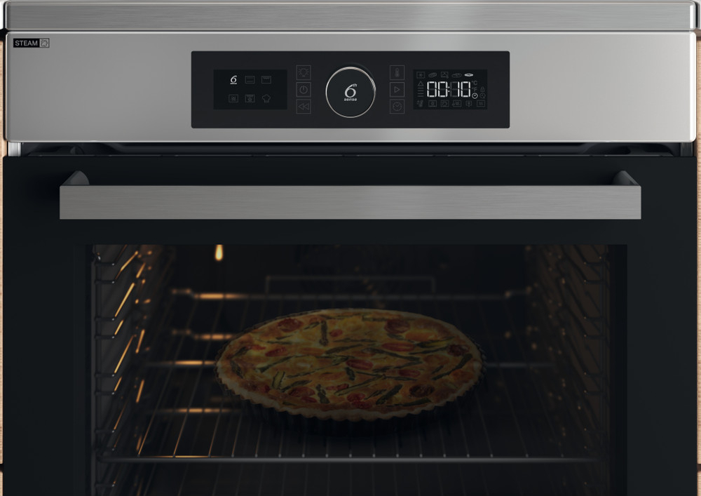 WHIRLPOOL fornuis met inductie kookplaat - 60cm - WS68IB8ACX/FR