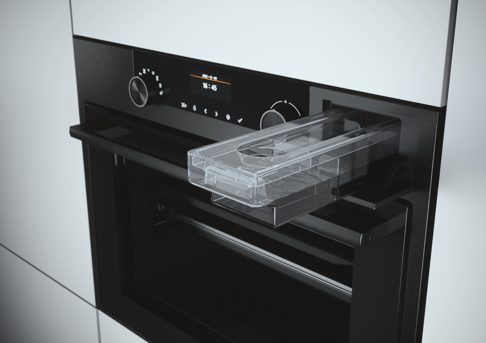 ATAG multifunctionele oven met stoom - 45cm - CS46121C