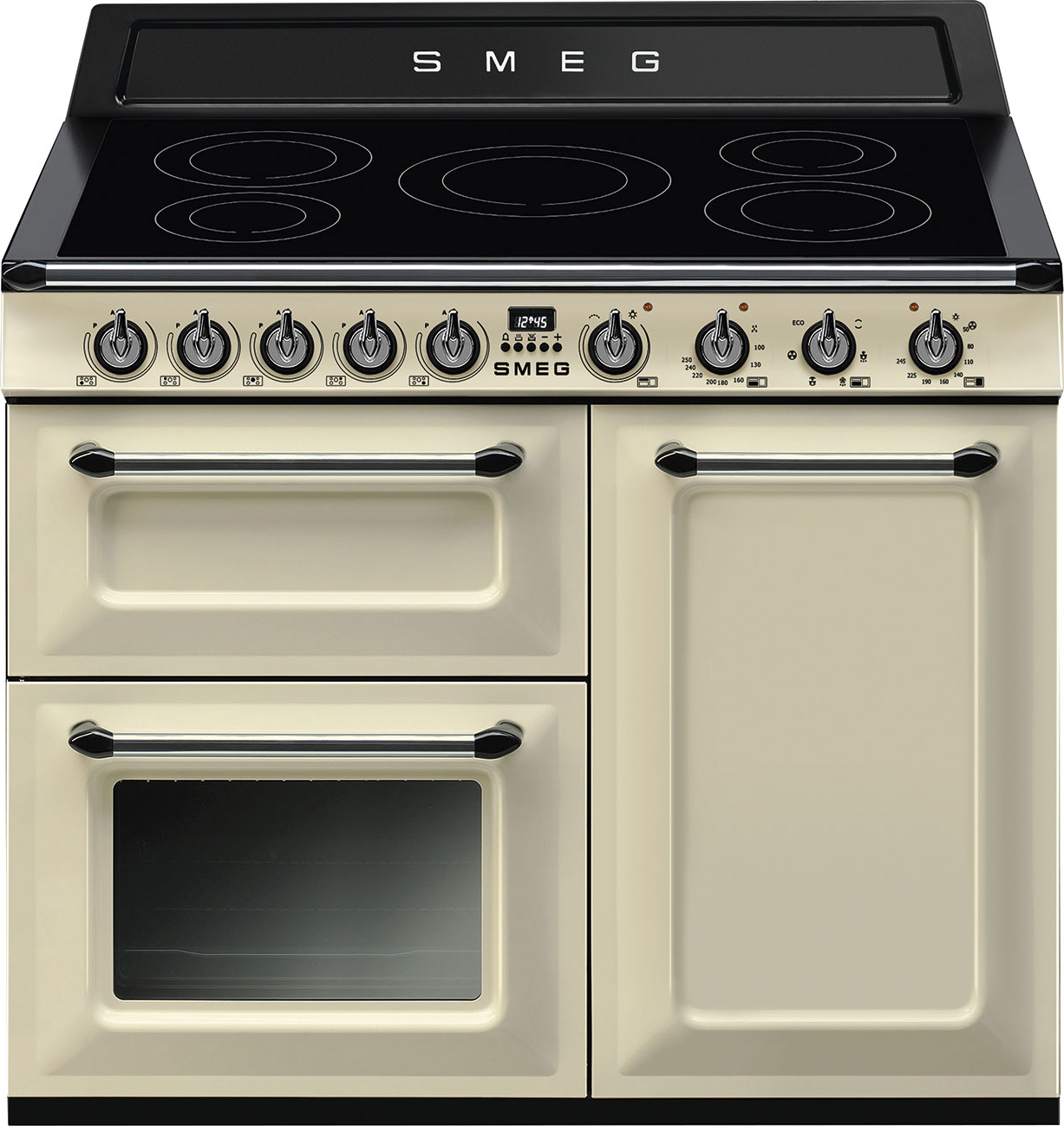 SMEG fornuis met inductie kookplaat - 100cm - TR103IP2