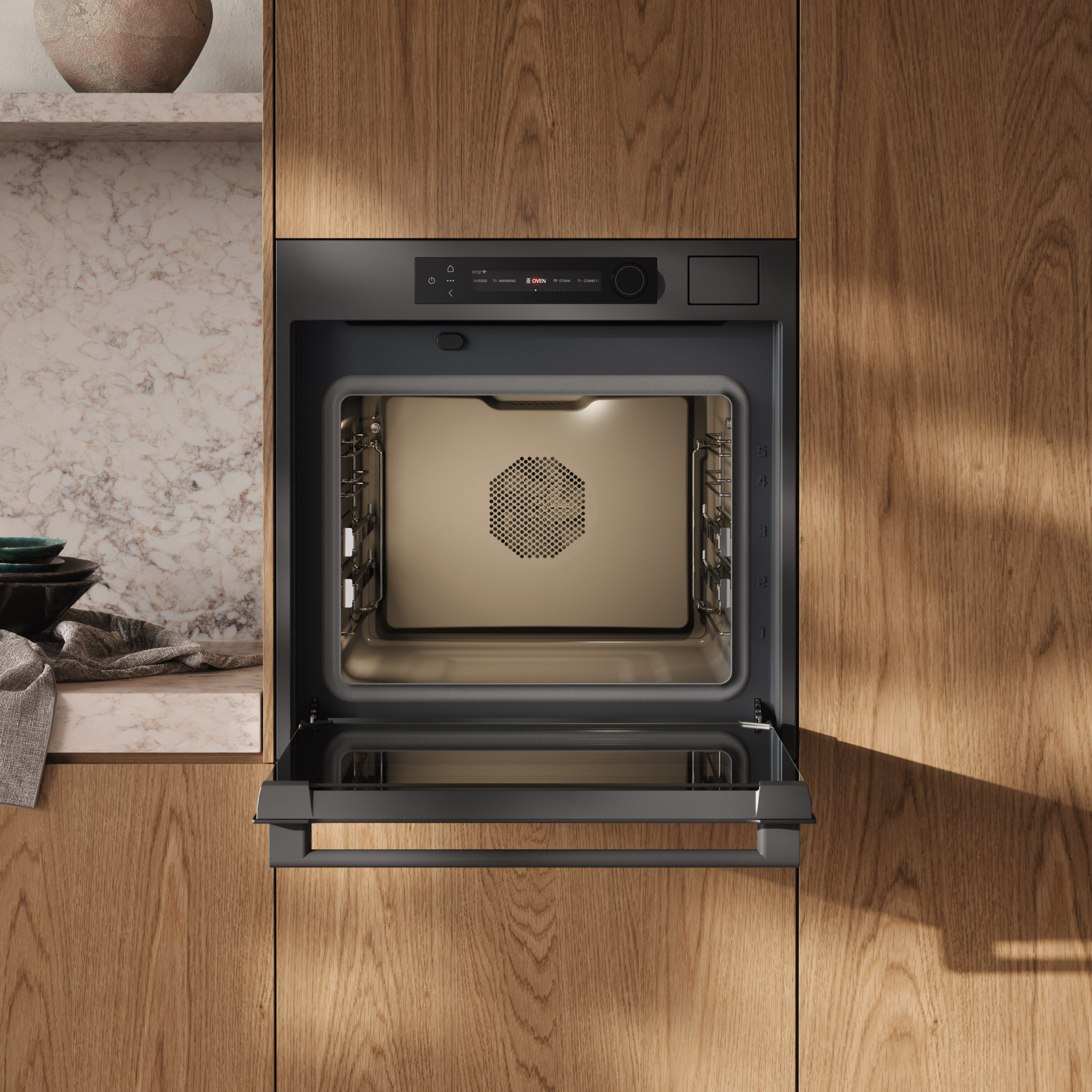 ATAG multifunctionele oven met stoom - 60cm - CS8695D