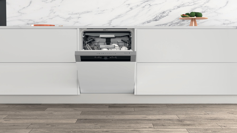 WHIRLPOOL vaatwasser met bedieningspaneel - WBO3T133PFX