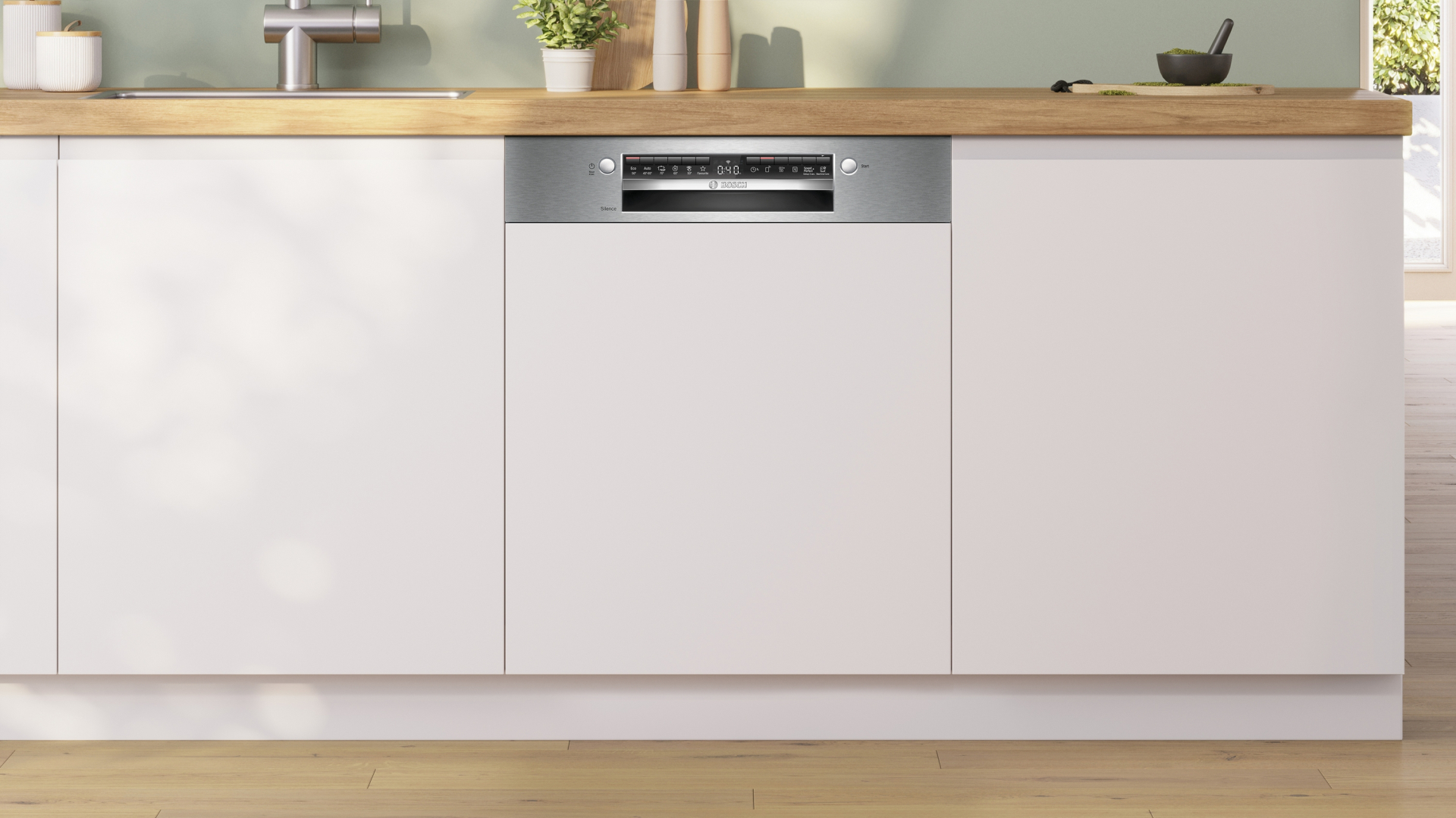 BOSCH SERIE 4 vaatwasser met bedieningspaneel - SMI4HTS00E