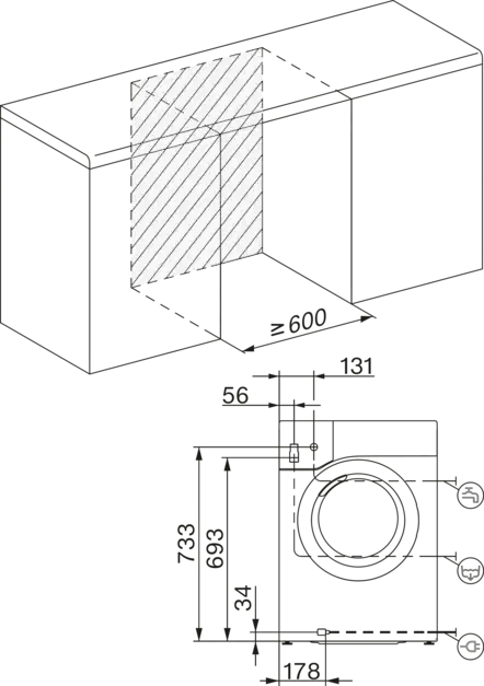 MIELE WTD163WCSBLW8/5KG