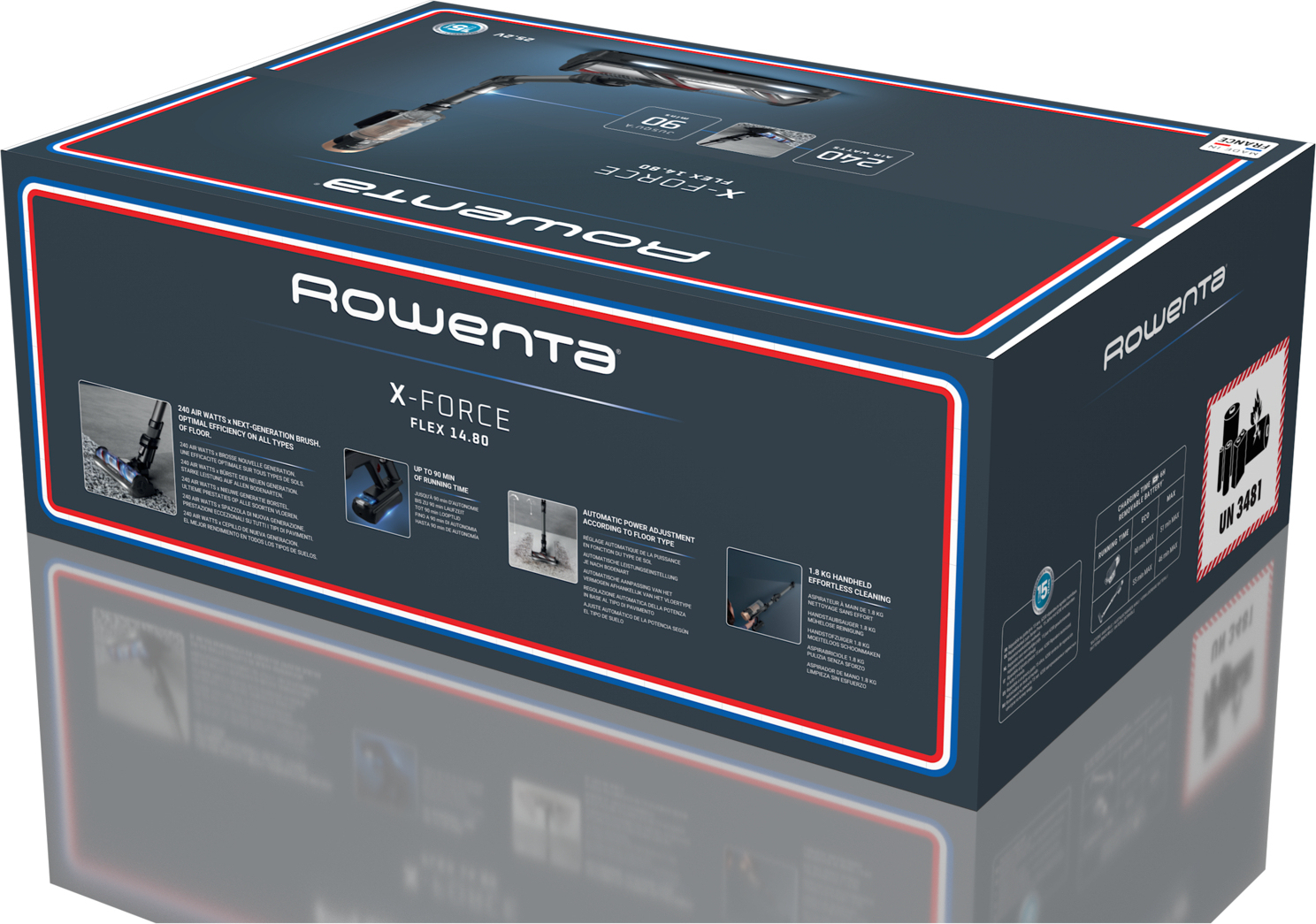 ROWENTA steelstofzuiger - RORH9B74WO