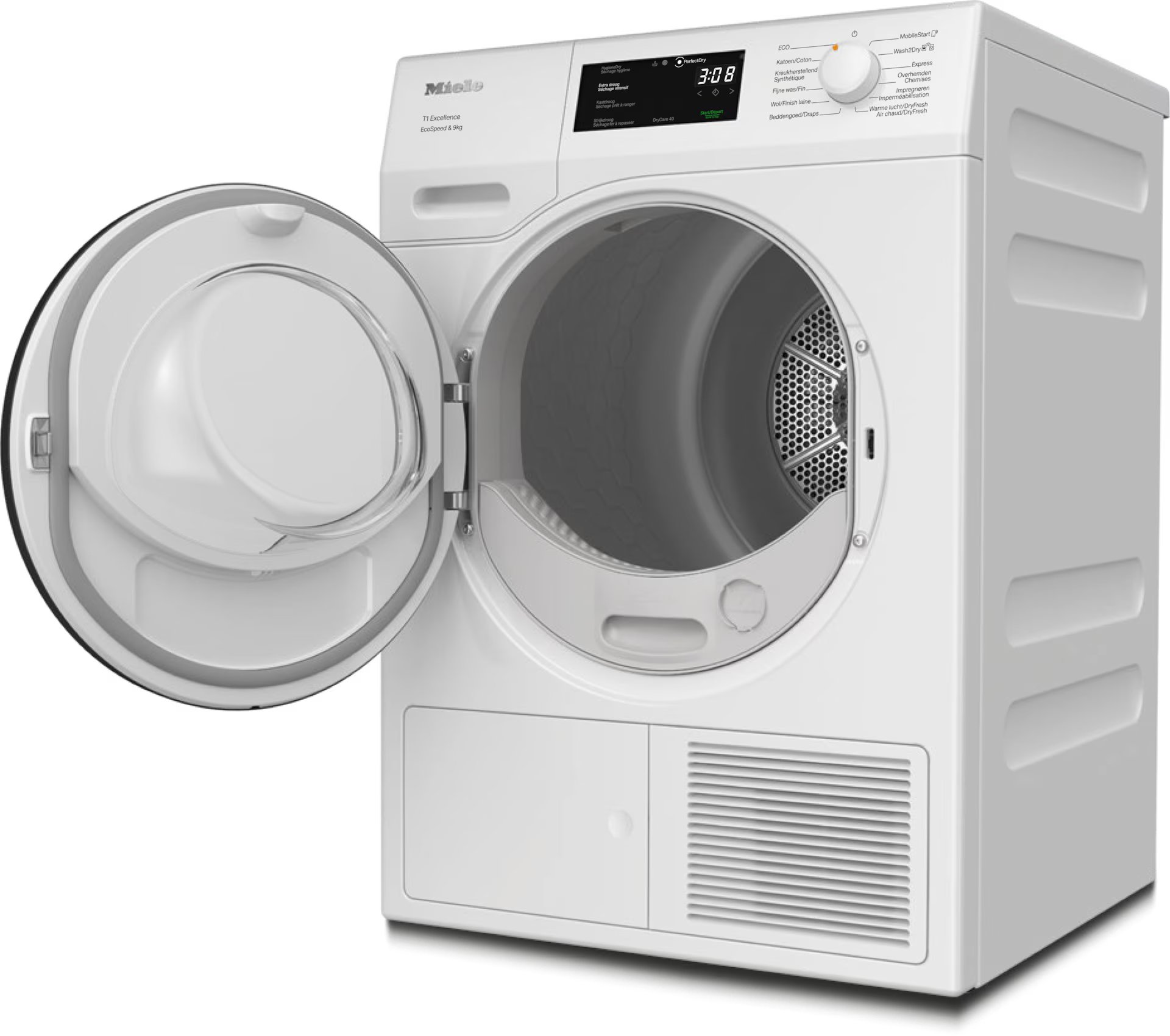 MIELE CHROME EDITION Droogkast 9 kg - TED655WP