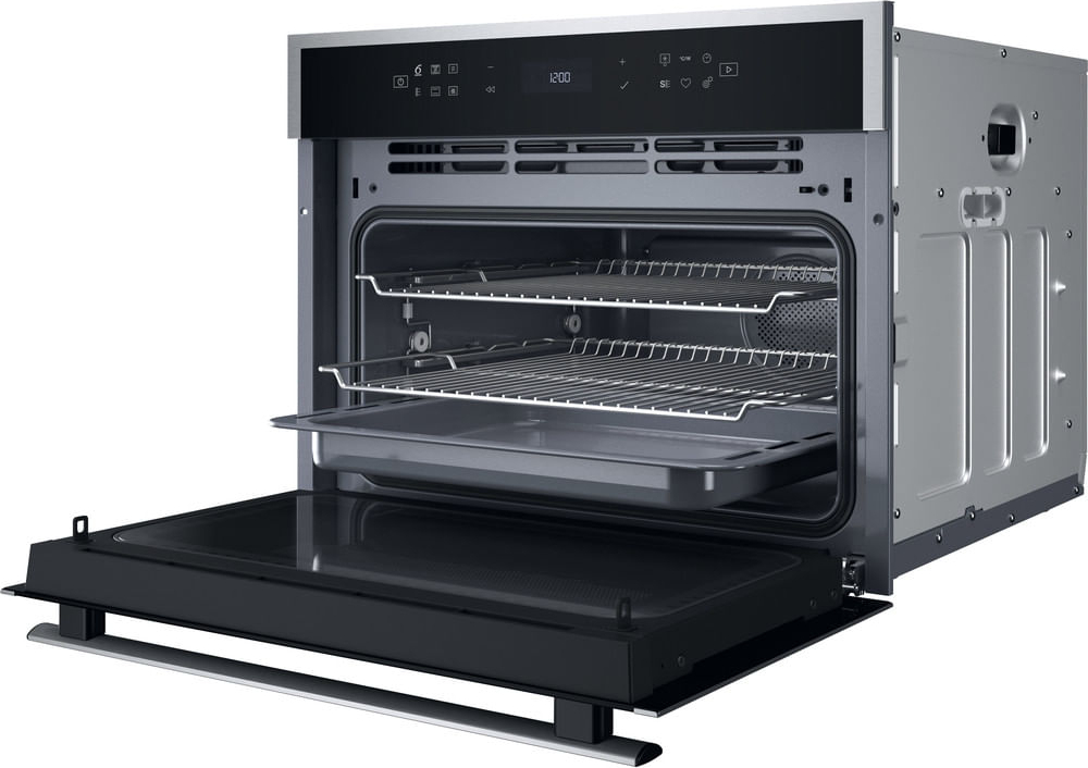 WHIRLPOOL multifunctionele oven met microgolfoven - 45cm - WCW6O7HTB