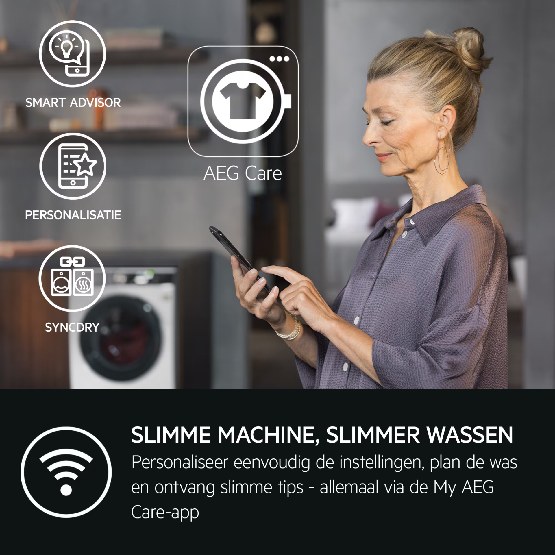 AEG 8000 wasmachine - LR87UC966