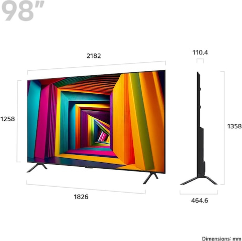 LG Televisie 98" LED 4K (UHD) - 98UT91006LA