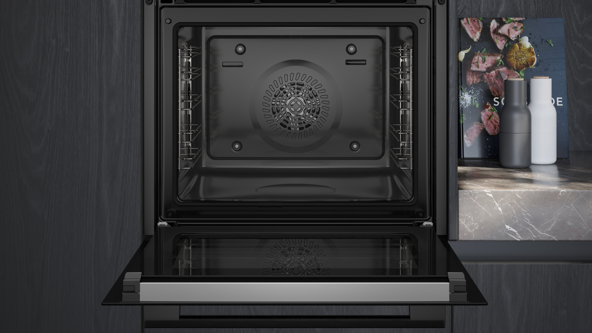 SIEMENS iQ300 multifunctionele oven - 60cm - HB272ABB3