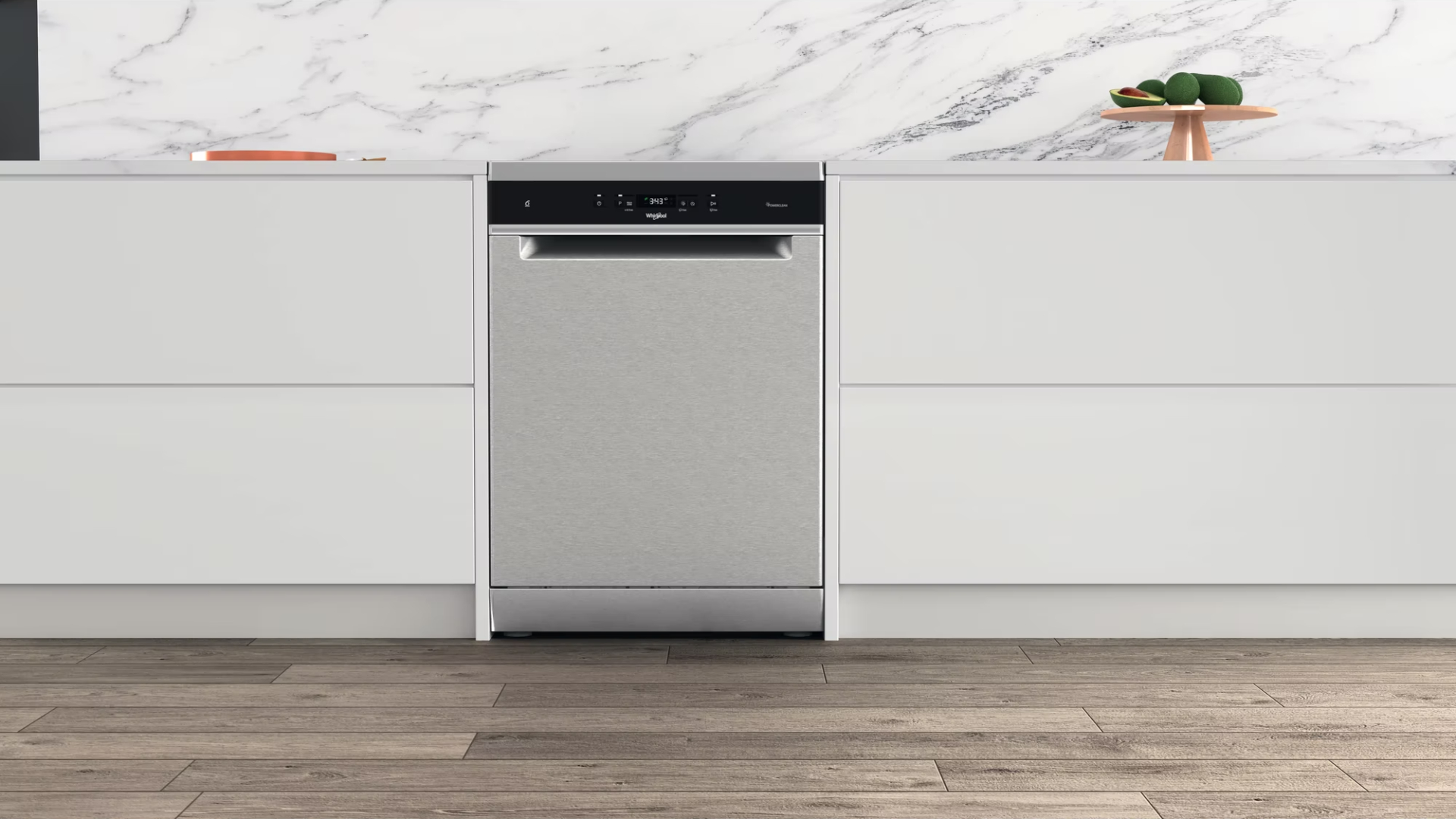 WHIRLPOOL vrijstaande vaatwasser - WFC3C34APX