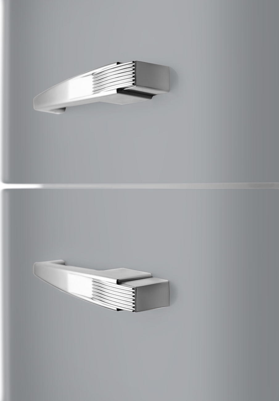 SMEG vrijstaande koel-/vriescombinatie - 197cm - FAB32LSV6