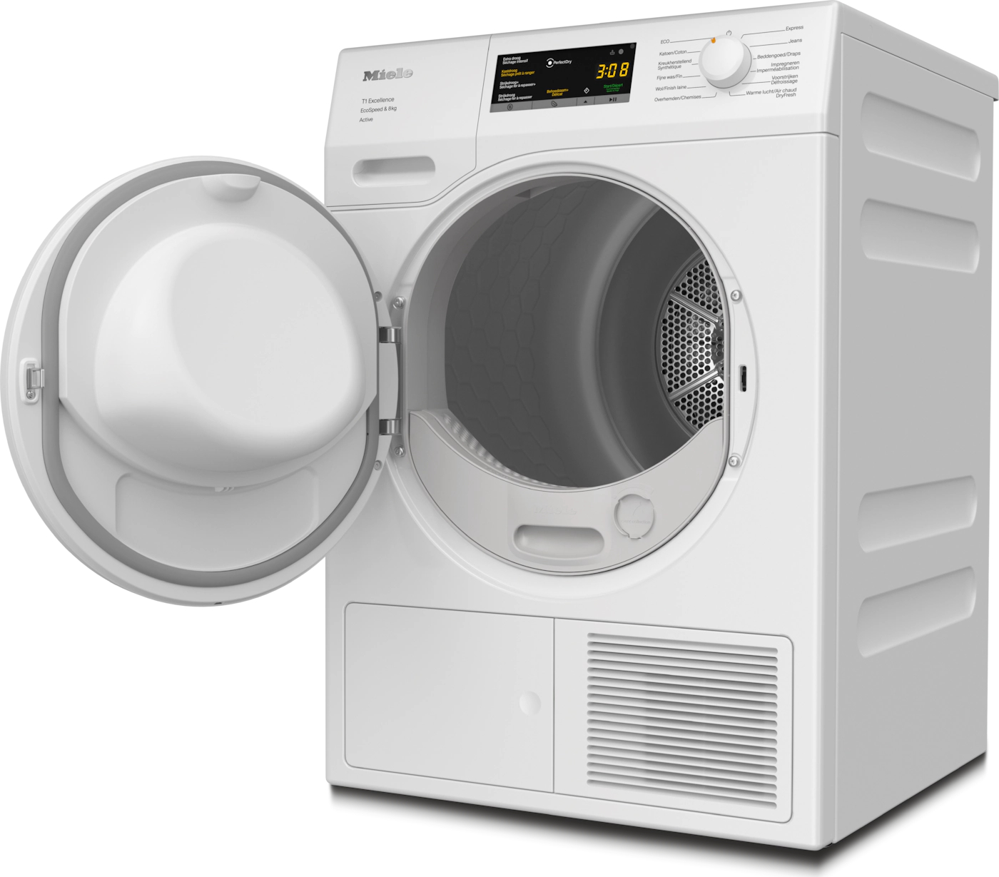MIELE CHROME EDITION Droogkast 8 kg - TEA535WP
