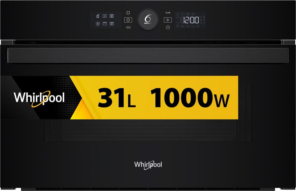 WHIRLPOOL microgolfoven met grill - 38cm - WMD44MB