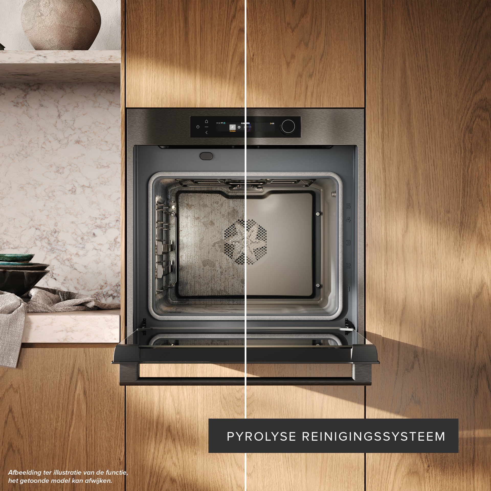 ATAG multifunctionele oven - 60cm - OXP8671D