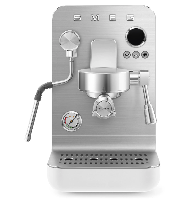 SMEG EMC02WHMEU espresso machine