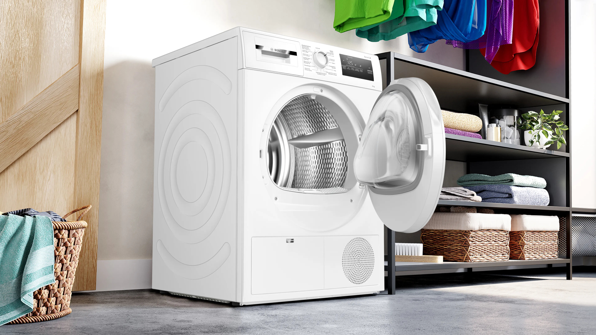 BOSCH SERIE 8 Droogkast 8 kg - WTH8300AFG