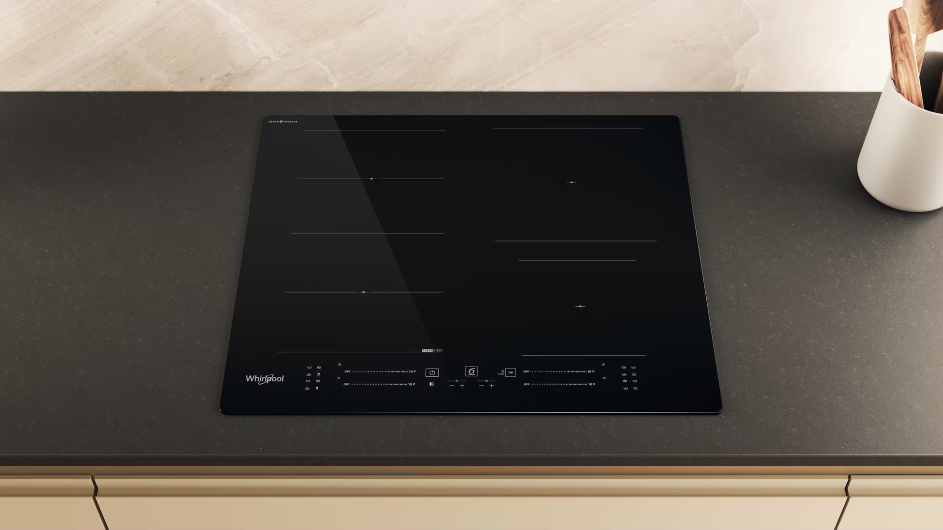 WHIRLPOOL inductiekookplaat - 60cm - WFS3660CPNE