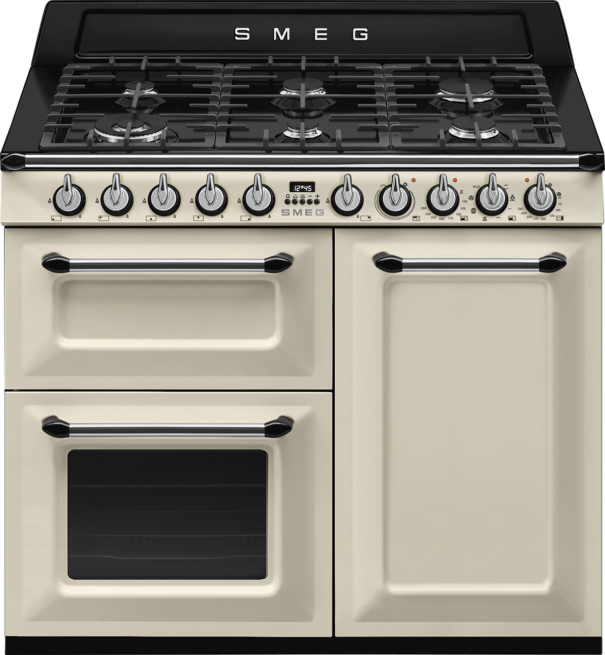 SMEG fornuis met gaskookplaat - 100cm - TR103P