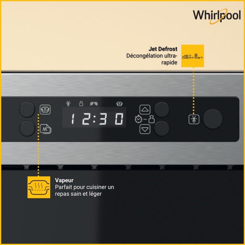 WHIRLPOOL microgolfoven - 38cm - MBNA910X