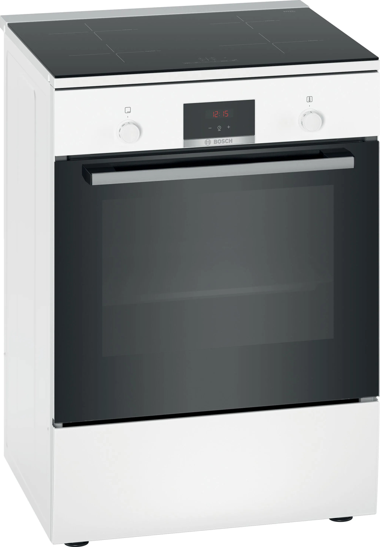 BOSCH SERIE 4 fornuis met inductie kookplaat - 60cm - HLR390020