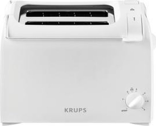 KRUPS Broodrooster wit - KH151110