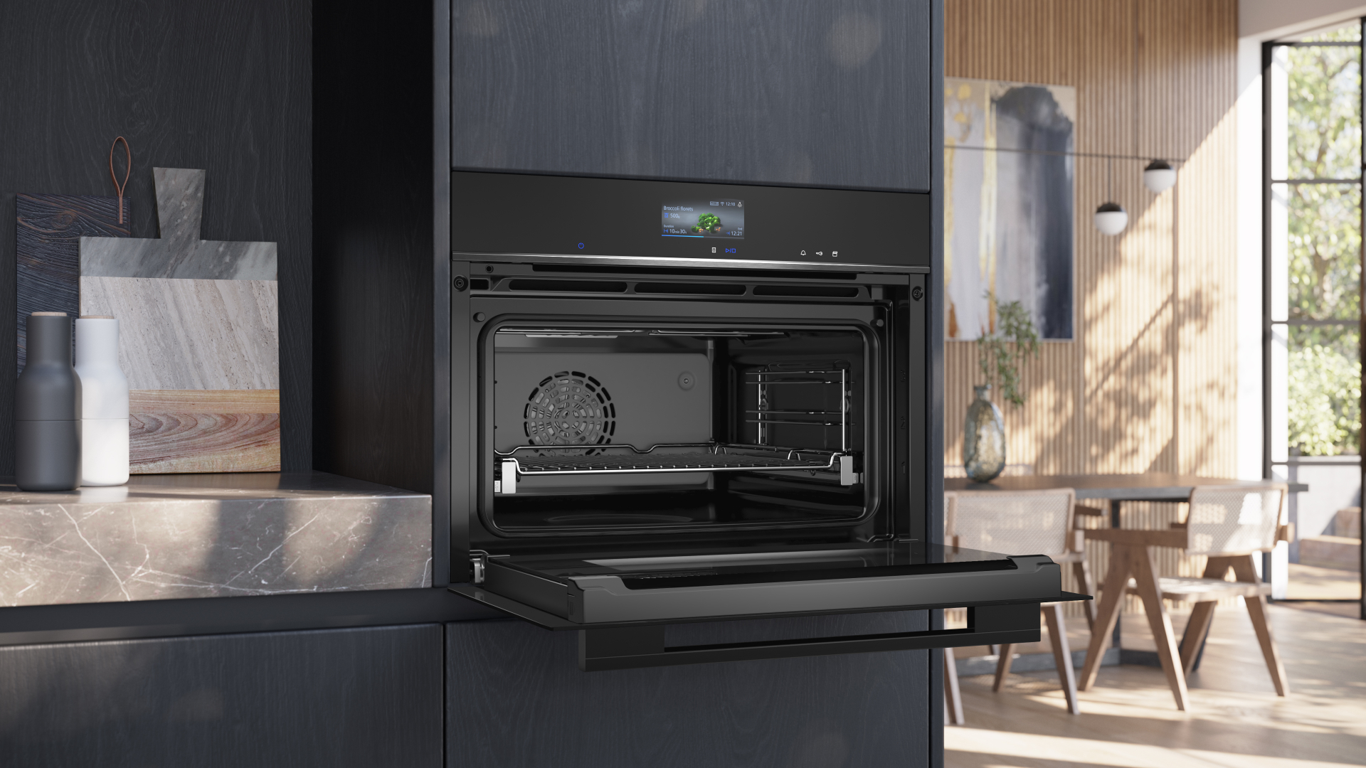 SIEMENS IQ700 Inbouw combi-stoomoven - CS736GCB1F