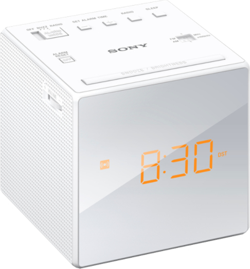 SONY wekkerradio - ICFC1W.CED