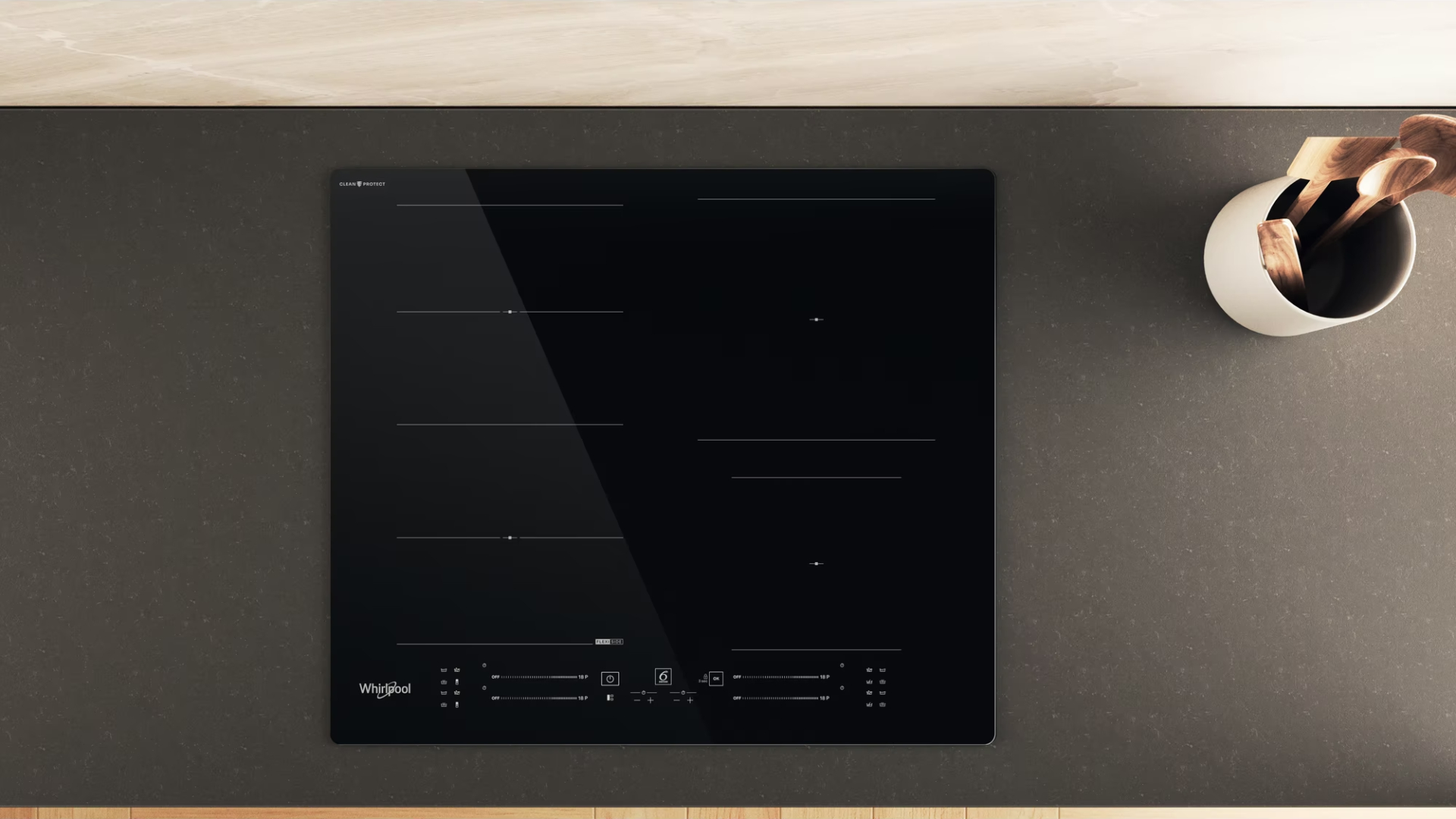 WHIRLPOOL inductiekookplaat - 60cm - WFS3660CPNE
