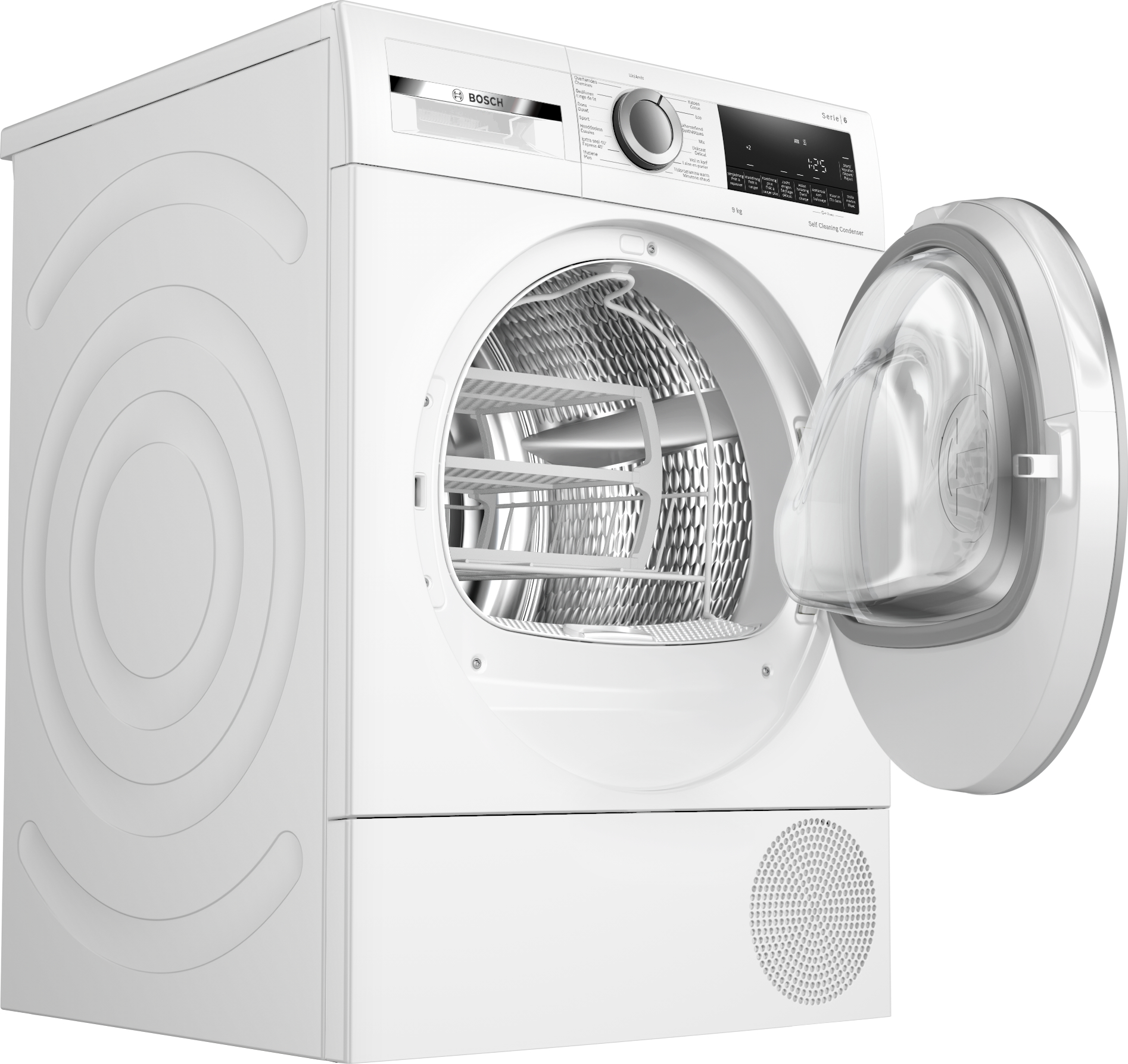 BOSCH SERIE 6 Droogkast 9 kg - WQG245D9FG
