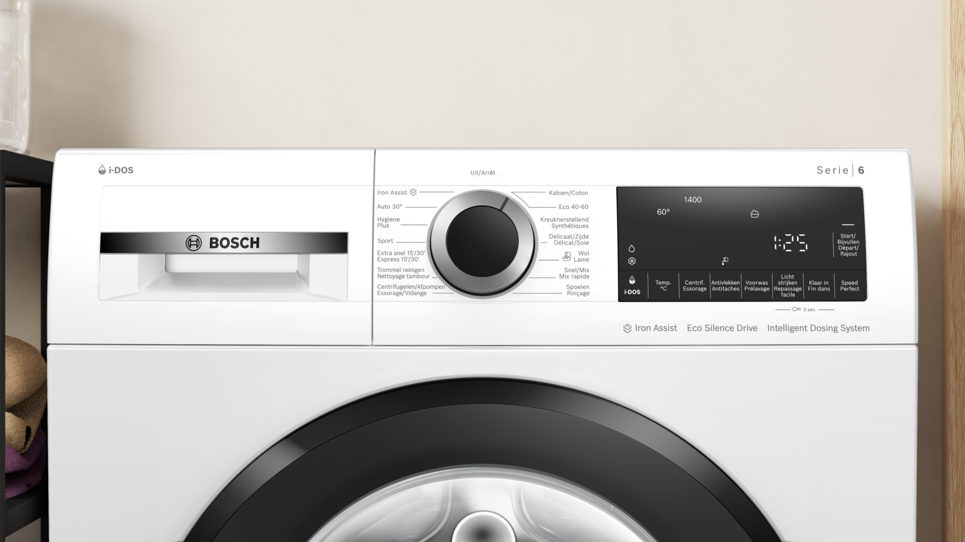 BOSCH SERIE 6 Wasmachine 9 kg - WGG244FPFG