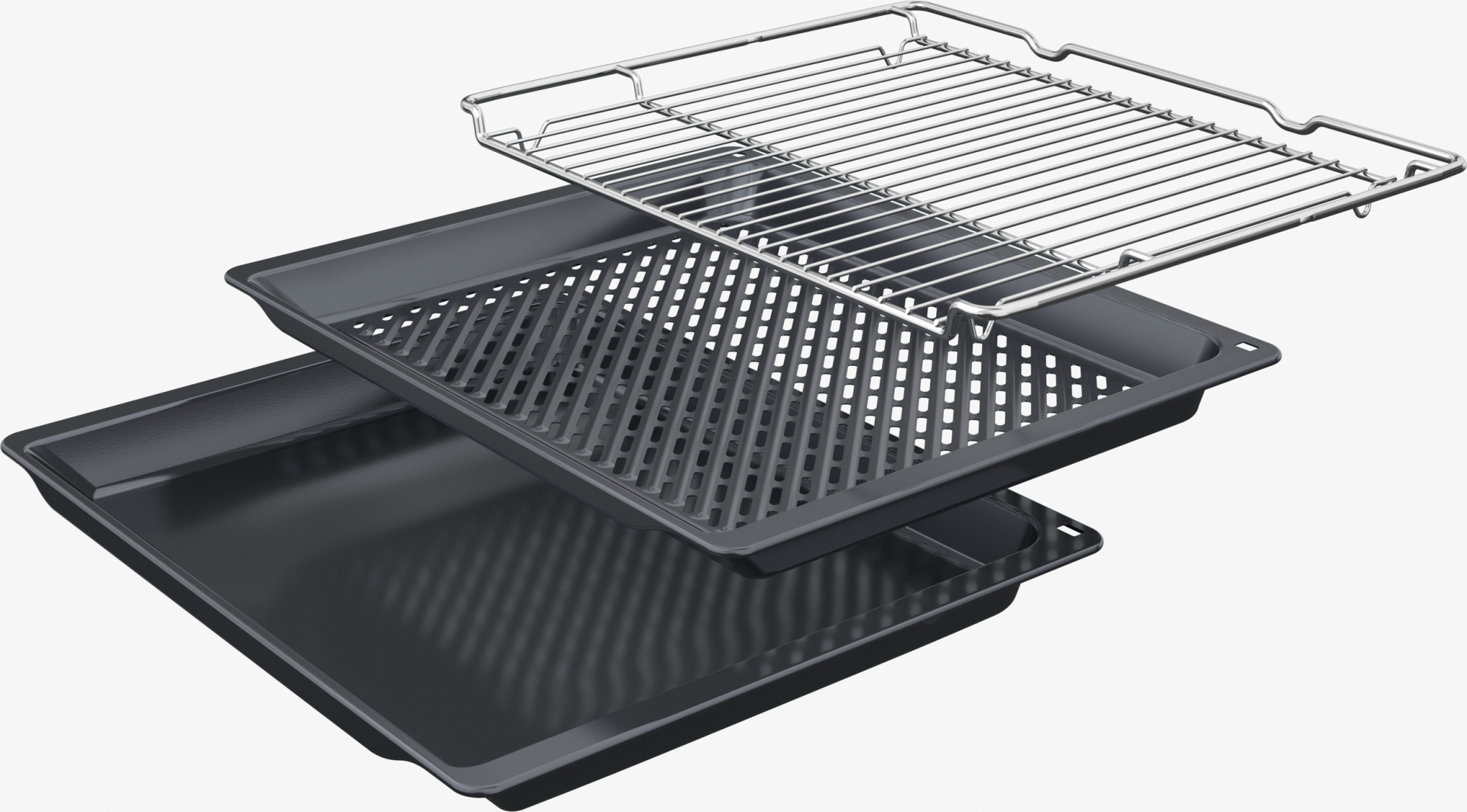 BOSCH SERIE 8 multifunctionele oven met microgolfoven - 45cm - CMG736AB1F