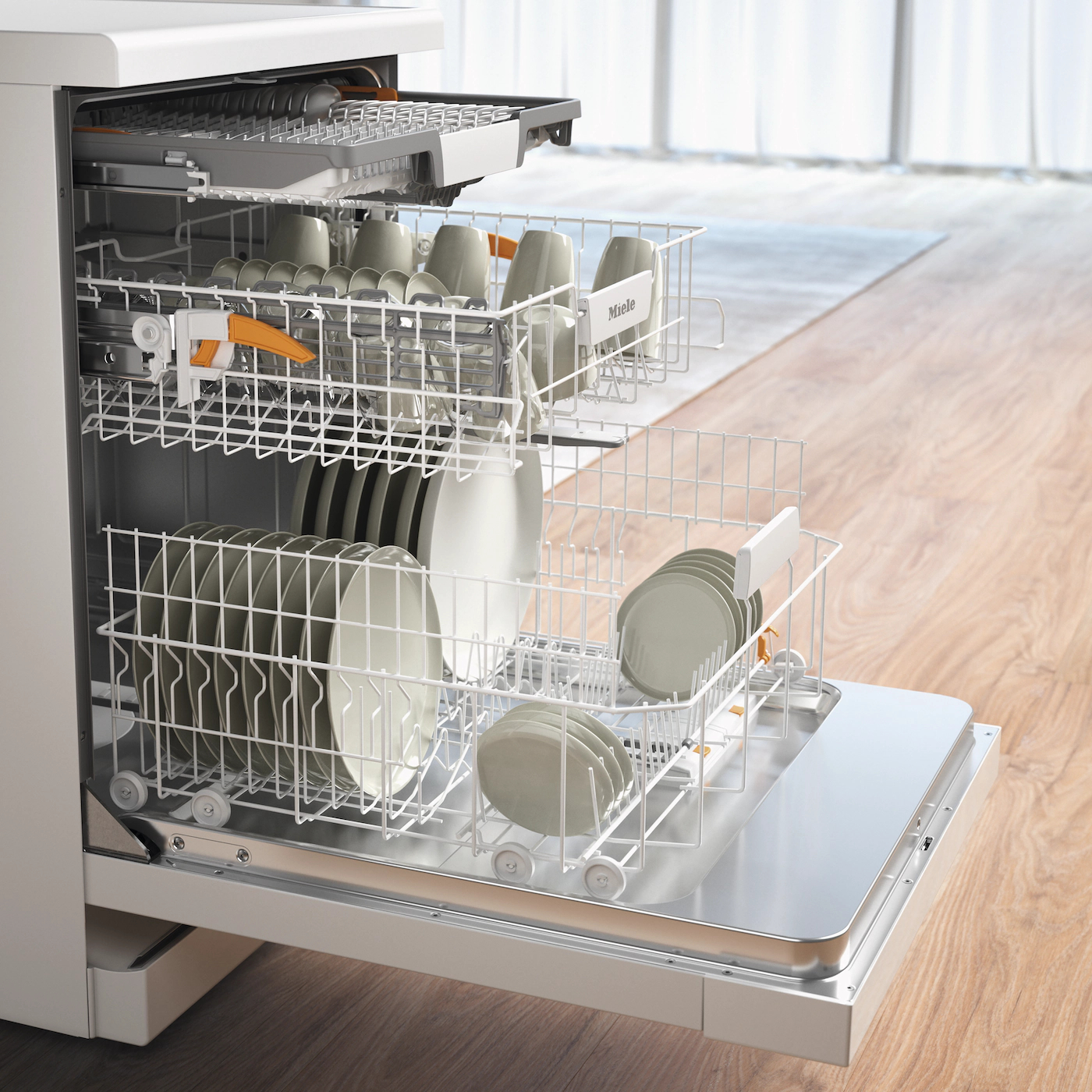 MIELE vrijstaande vaatwasser - G5811SCACTIVEPLUSBW