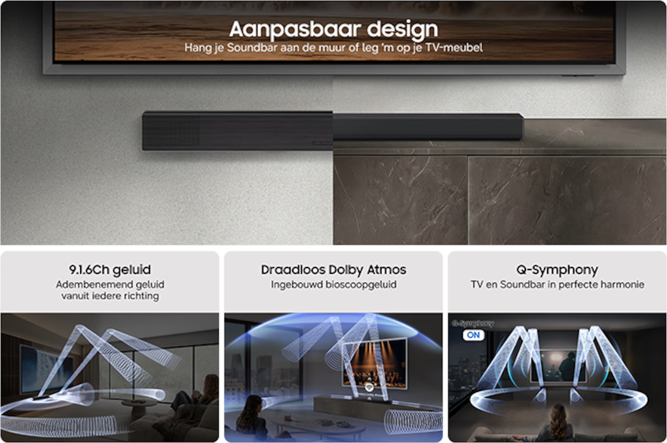 SAMSUNG Soundbar - HW-QS90H/XN