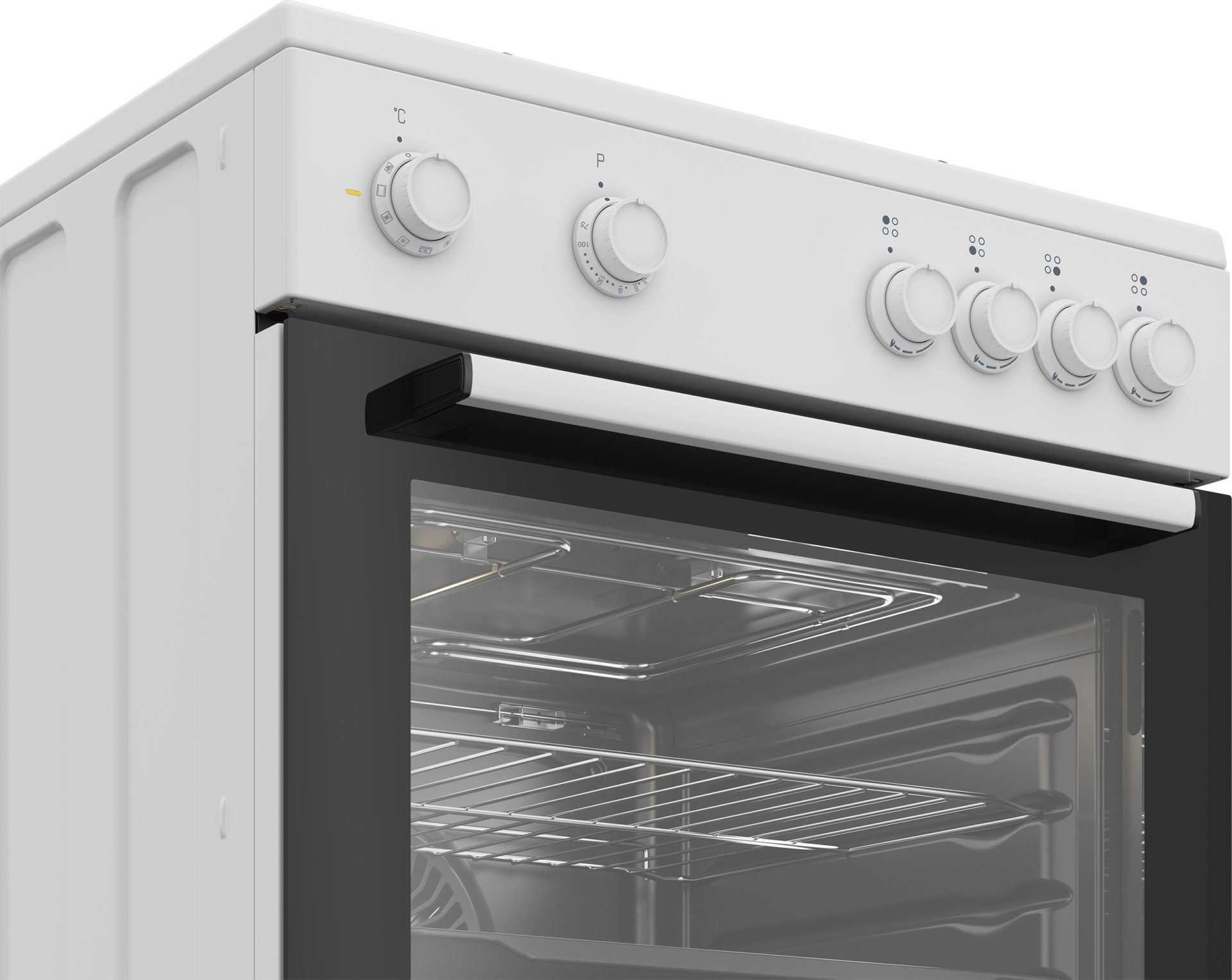 BEKO fornuis met gaskookplaat - 60cm - FBM6202W