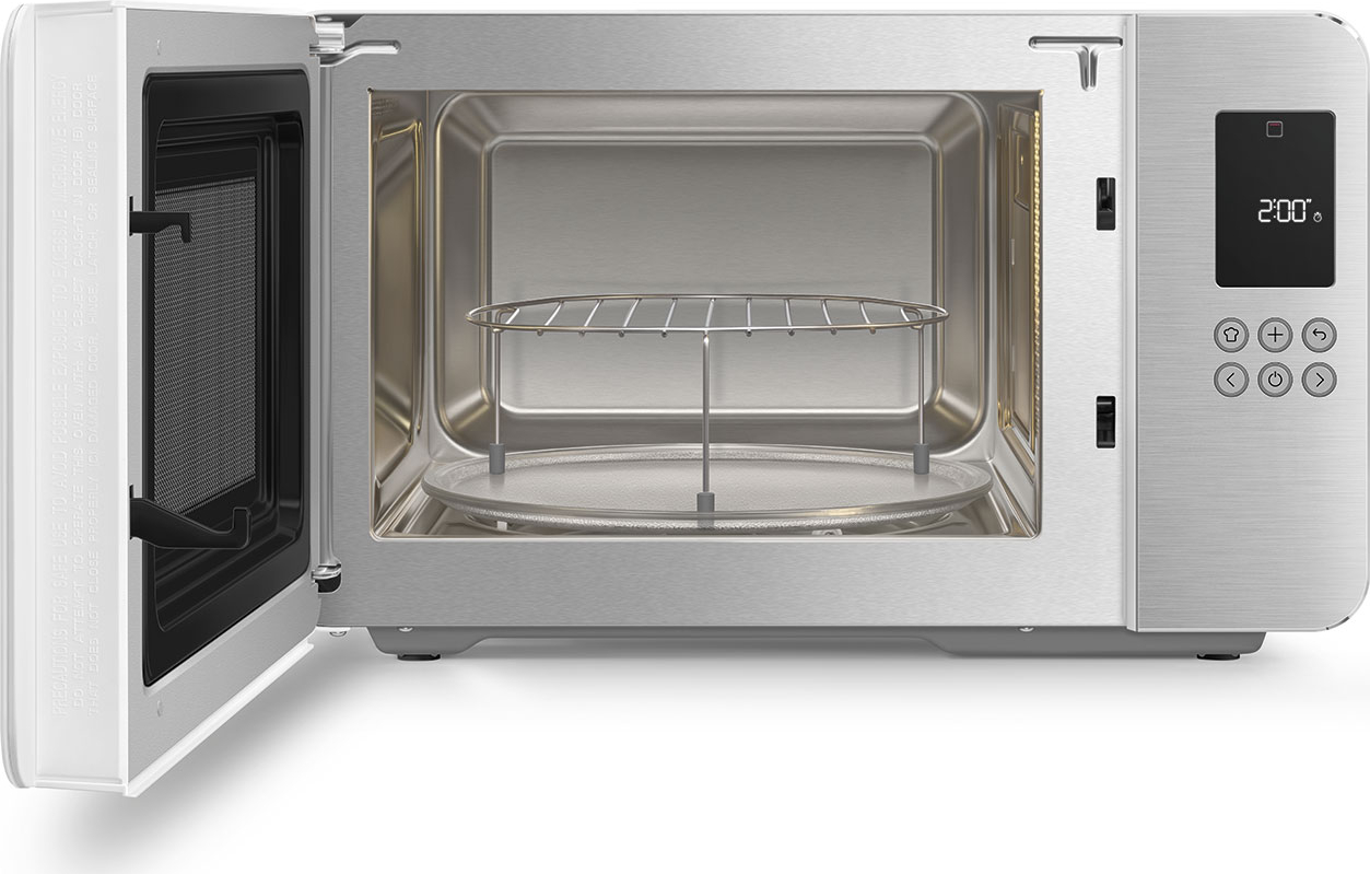 SMEG vrijstaande microgolfoven - 30cm - MOC01WHMEU