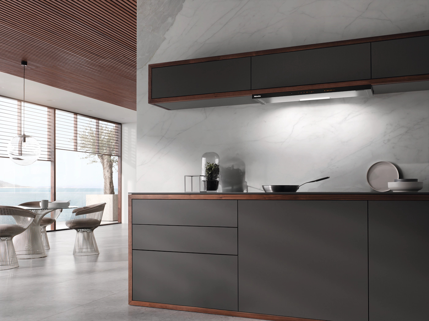 MIELE telescopische dampkap - 90cm - DAS4930OBSW