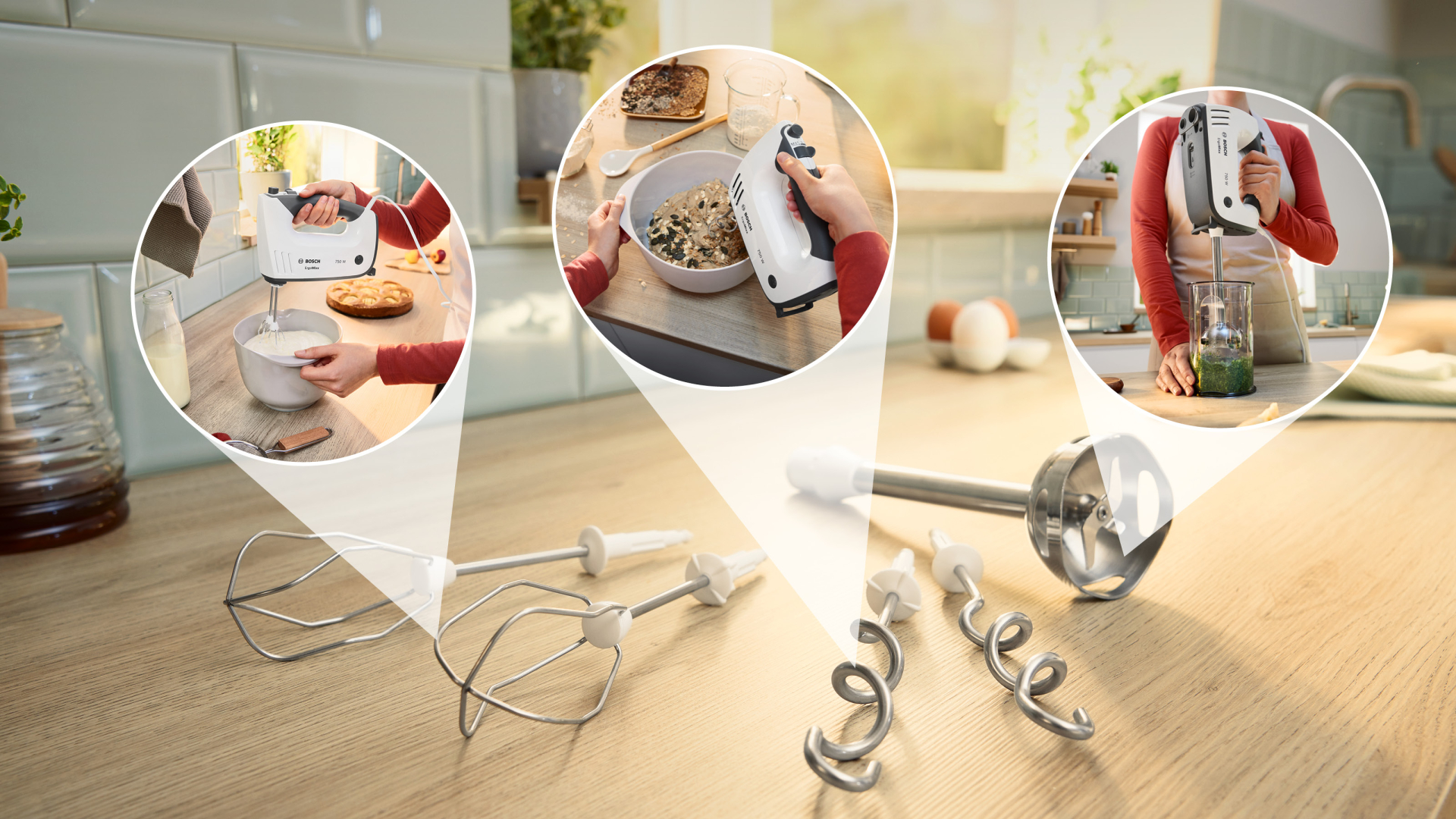 BOSCH  ERGOMIXX handmixer - MFQ37490