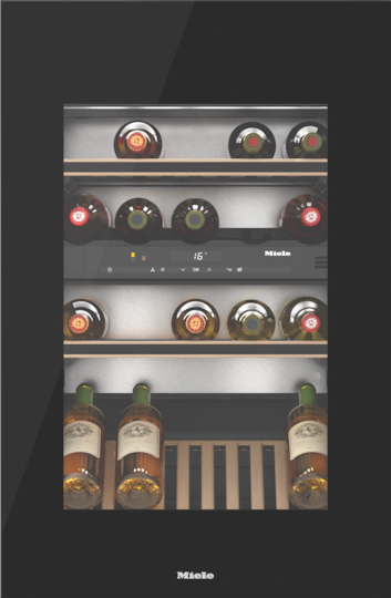 MIELE Inbouw wijnklimaatkast - KWT6422IG-1OBSW