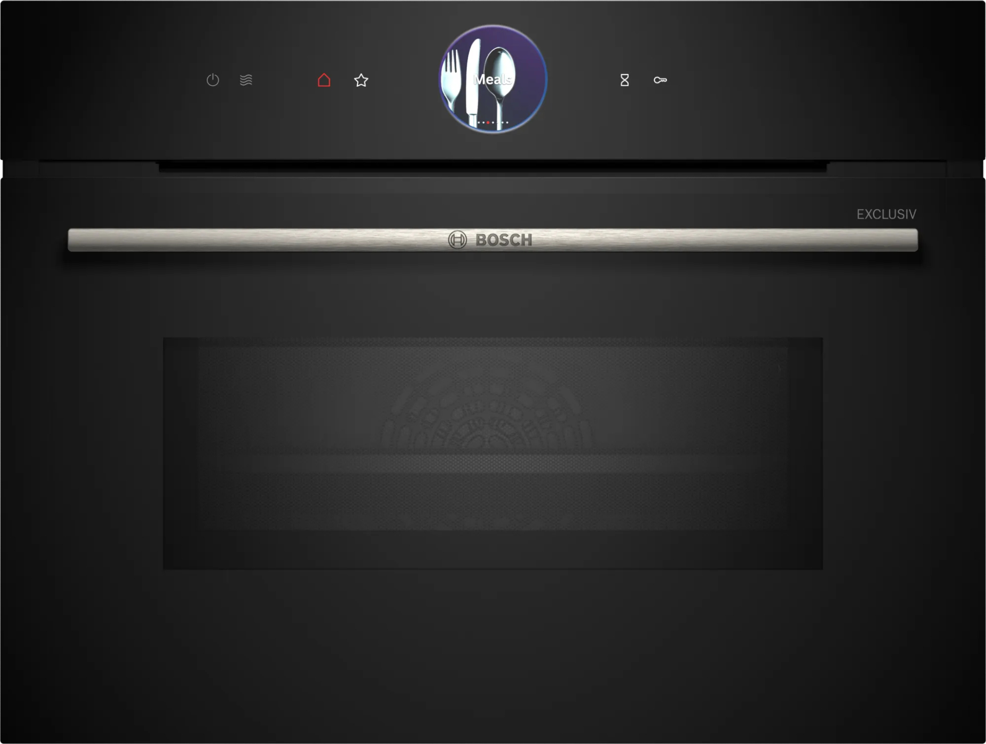 BOSCH SERIE 8 multifunctionele oven met microgolfoven - 45cm - CMG736AB1F