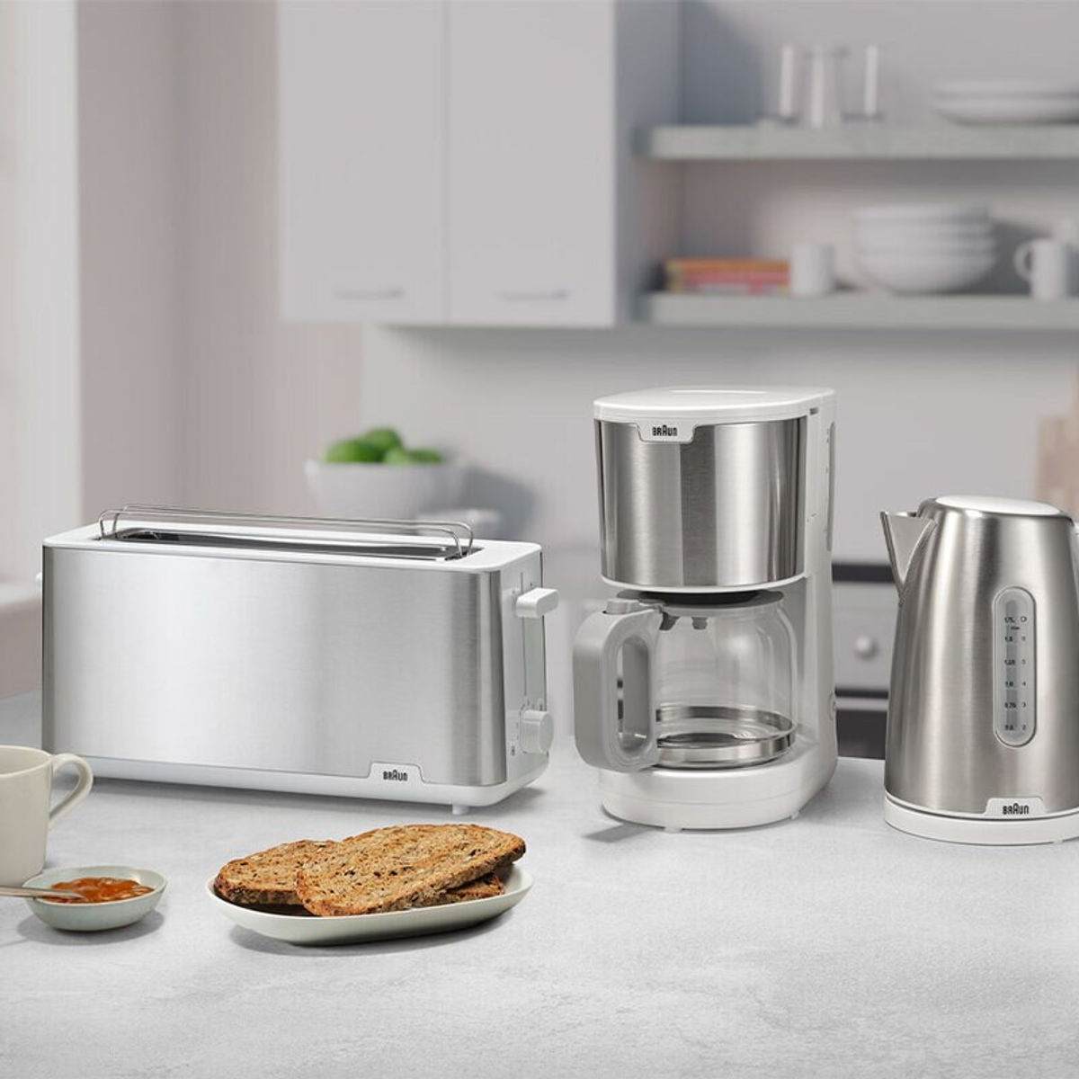 BRAUN PurShine Broodrooster - HT1610WH