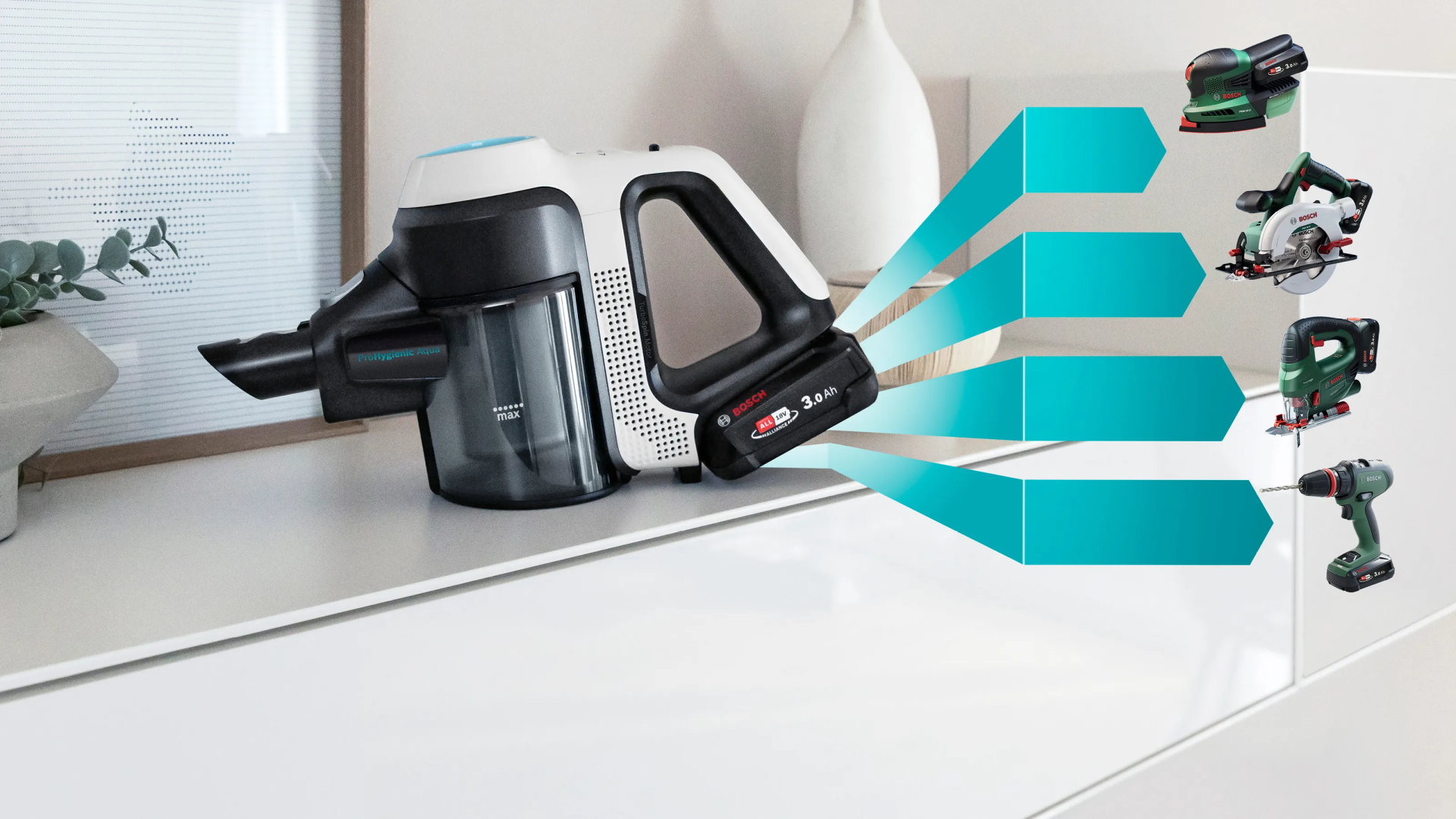 BOSCH  SERIE 7 steelstofzuiger - BCS712HYG5