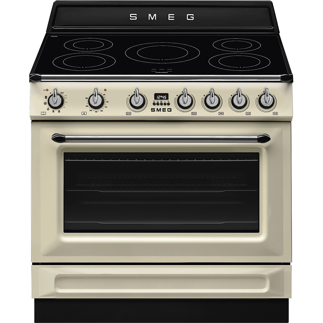 SMEG TR90IPP fornuis met inductie kookplaat - 90cm