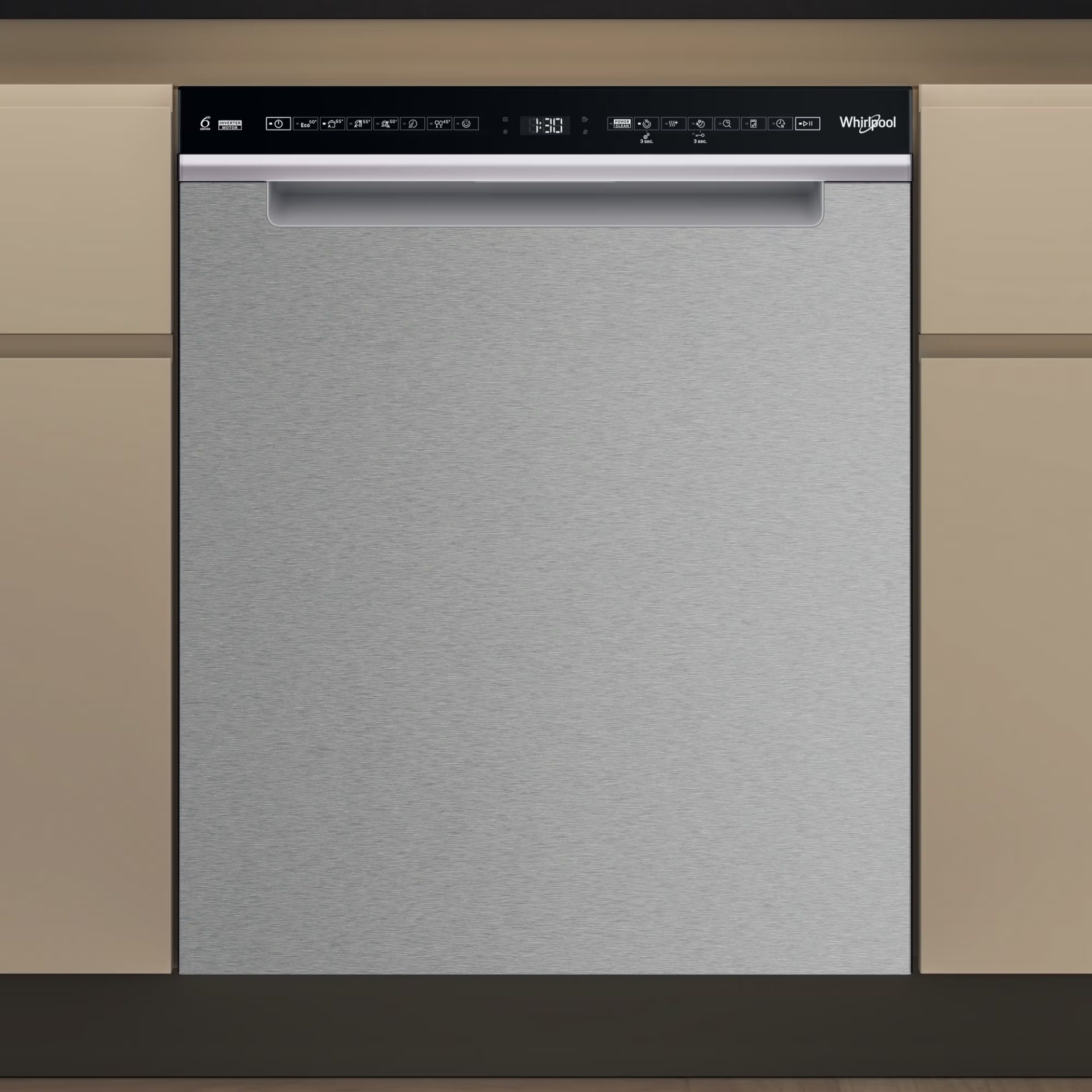 WHIRLPOOL vaatwasser onderbouw - W7UHS31X